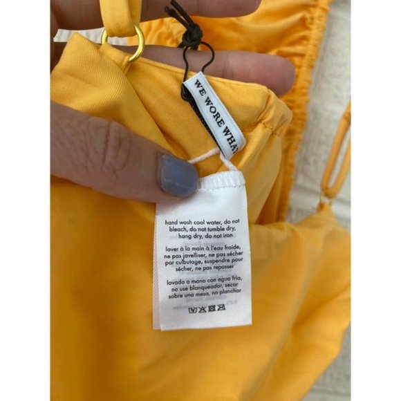 WeWoreWhat Liv one piece swimsuit NWT - Picture 6 of 9